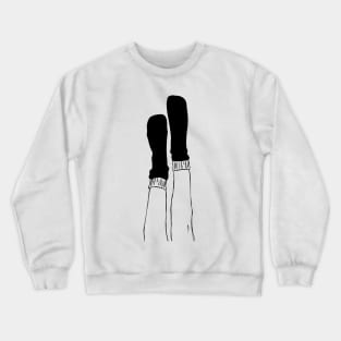 cozy socks scribbled Crewneck Sweatshirt